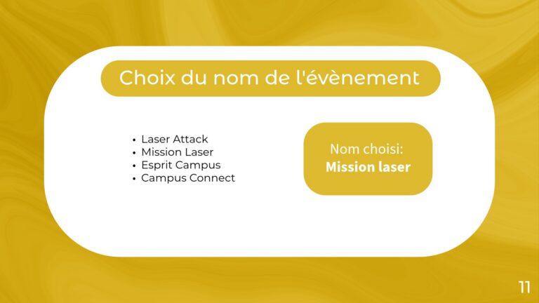 Présentation projet 1-11