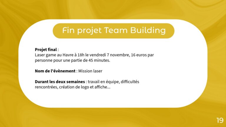 Présentation projet 1-19